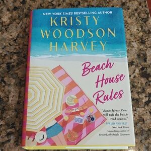 Kristy Woodson Harvey "Beach House Rules" - Blue, Pink & Yellow Hardcover
